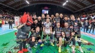 【バレー】石川祐希所属・ペルージャがピアツェンツァにフルセット勝利。石川「苦しい状況からでも勝ち切れたことは良かった」　イタリア1部