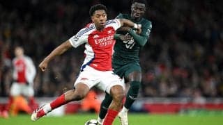 快勝でCL3位浮上のアーセナル、アルテタ監督は2人の生え抜きの活躍に目を細める「本当に誇らしい瞬間だ」