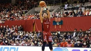 越谷・松山駿が大接戦の千葉J戦で躍動…出場時間や得点、3P成功数など5項目のキャリアハイ更新