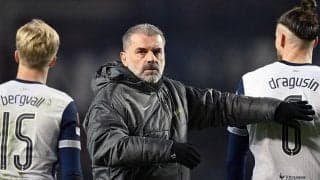 ポステコグルー、難所でのドローに一定評価も低調ヴェルナーにカミナリ「18歳の若者を抱えている状況で、受け入れられない」