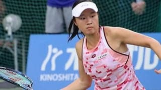 齋藤咲良 10代対決に敗れ8強ならず