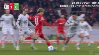 メッシかよ！ 堂安律が「キレキレすぎ」 相手3人を翻弄する“超絶ステップ”→意表を突く“逆足ショット”を放つ瞬間「ワクワクする」「絶好調やな」