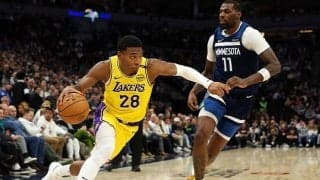 レブロン不在のレイカーズがウルブズに敗戦…39分出場の八村塁はショット不調のなか9得点