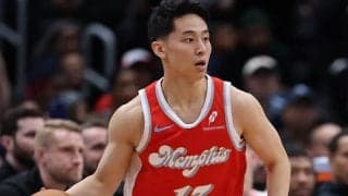 残り1分11秒で出場の河村勇輝が華麗なアシスト披露…グリズリーズはネッツ下し4連勝