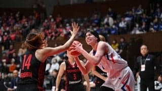 アイシンがトヨタ自動車破り初の皇后杯決勝進出…渡嘉敷来夢が29得点12リバウンド