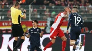 先発の三好康児が13分に一発退場、10人ボーフムがウニオン・ベルリンにドロー【ブンデスリーガ】