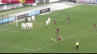 ありえんだろ！元ドイツ代表の超強烈弾丸FKをユーチューバーが頭でブロック「ポドルスキが一番ガチ」「キャノン砲」衝撃プレーにスタジアムが騒然