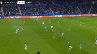 やっぱり別格！久保建英、2枚マークを無効化する“絶妙スルーパス”が脚光「スピードもタイミングもバッチリ」「全てを支配してる感がある」