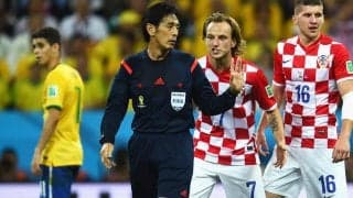 西村雄一主審が勇退…Jリーグ通算682試合担当、ブラジルW杯の開幕戦でも主審を務める