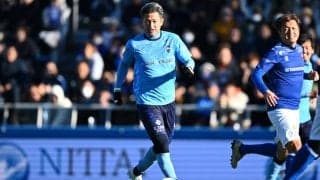 「大輔のゴールに絡めて良かった」2点演出のカズ、引退試合の主役・松井大輔との思い出は「一緒に寮で暮らしていた」