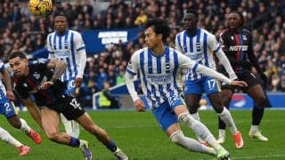 三笘薫と鎌田大地の日本人対決が実現！　サール2発に守護神躍動のパレスが敵地で勝利【プレミアリーグ】