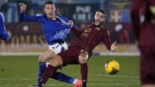 ローマの公式戦連勝がストップ…守護神スヴィラル奮闘も格下コモに土壇場被弾【セリエA】