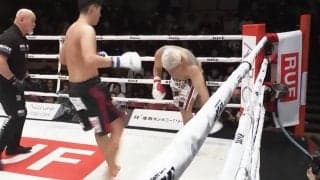 極真王者のローがヤバすぎる…地下格出身のBDファイターの足を粉砕！ 衝撃TKOに「止めてあげて」「もうタオルを」悲痛な声