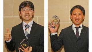 今季のJRCAアワードは、松尾俊亮と三枝聖弥に加え主催者2団体を選出