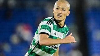 「こんなん回避不可能だろw」セルティック前田大然の“理不尽プレス”からの股抜きボレー弾に驚きの声！ 圧巻のスピードに「何度も走れるチーターみたいになっとる」との評