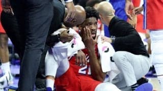 復帰直後のエンビードが副鼻腔骨折…今季3度目のビッグスリー先発も無念の途中交代