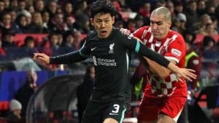 欠場者相次ぐリバプール　カラバオ杯で遠藤航をCB起用か　専門メディアが予想「エンドウがファン・ダイクと組む」