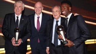 The Best受賞のヴィニシウスがクラブや家族に感謝｢自分だけでは不可能だった｣