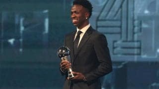 バロンドールを逃したヴィニシウスがFIFA年間最優秀選手の“The Best”を初受賞！