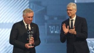 アンチェロッティ監督がThe Bestの年間最優秀監督を初受賞｢指導した選手たちの顔がたくさん浮かぶ｣