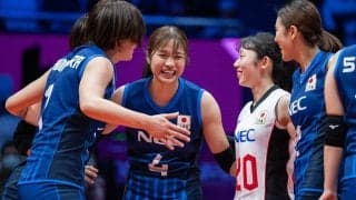 女子世界クラブ選手権が開幕　NEC川崎は初戦でLPバンク・ニンビンにストレート勝ち