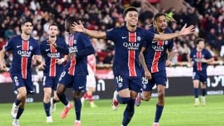 PSGがモナコとの上位対決を打ち合いで制して首位を快走、南野拓実は途中出場で好機も…【リーグ・アン】