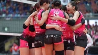 【バレー】姫路が初優勝。2セットダウンからフルセットの激闘を制す。MVPに井上愛里沙　皇后杯決勝