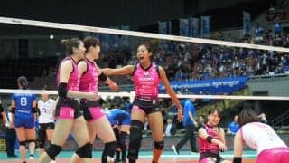 皇后杯全日本選手権　姫路が逆転勝利でフルセットの接戦を制し初優勝