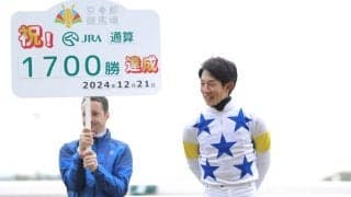 幸英明騎手 JRA通算1700勝達成