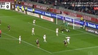 「バケモノかよ！」チェイス・アンリ、驚愕の超反応→“神ダイビングヘッド”炸裂の瞬間「強さがある」 ゴール前の大ピンチを“完璧ディフェンス”