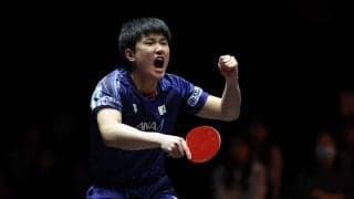 張本智和、世界3位に再浮上で「復活したことを世界に知らしめた」　男子エースの奮闘をWTTも評価「カムバックしたシーズン」
