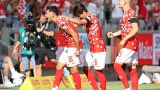 佐野海舟の頼れる相棒アミリが2試合の出場停止に、フランクフルト戦で一発退場