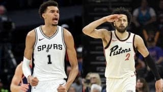 今季第9週の週間MVPにスパーズのウェンバンヤマ、ピストンズのカニングハムが選出