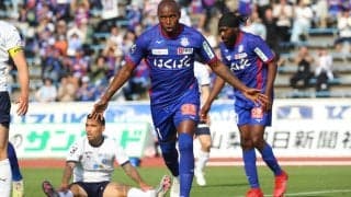 甲府MFアダイウトンが1年で退団、今季J2で14ゴール…母国帰還に