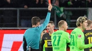 今季全試合に出場中のグロスが2試合の出場処分に…ヴォルフスブルク戦で一発退場