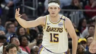 レイカーズのオースティン・リーブスがクリスマスゲームでNBA史上10人目のトリプルダブル