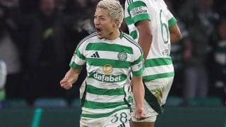 前田大然と旗手怜央がともにゴラッソ！　連勝ストップのセルティックが仕切り直しの快勝【スコティッシュ・プレミアシップ】