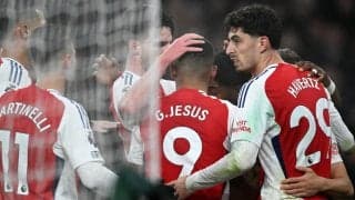 ハヴァーツ弾でイプスウィッチを退けたアーセナルが連勝で2位浮上【プレミアリーグ】