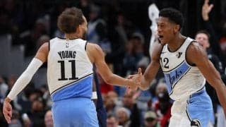 ホークスが最終クォーターだけで一挙50得点…ブルズ相手に最大21点差から大逆転勝利