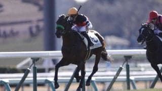 【新馬/中山5R】ブラックジェダイトが人気に応える…キタサンブラック産駒