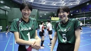 秋本美空（共栄学園高）×北川美桜（松山東雲高）「仲よしコンビが目指す世界の頂点」【月刊バレーボール2024年4月号バックナンバー　ドリームマッチ対談】