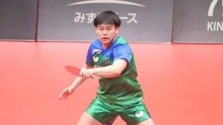 松島輝空が対戦熱望の張本智和戦を振り返る　中国超級リーグ挑戦にも言及、2025年は「相手に来られても実力で勝つ」【Tリーグ】