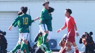静岡学園が2-0で高知を下し3回戦進出！ 川崎F内定の野田裕人は投入後に即追加点をアシスト【全国高校サッカー選手権大会】