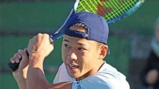  坂本怜 接戦制し初戦突破 
