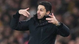 新年初戦を控えるアーセナル、アルテタ監督は逆転優勝を諦めず｢毎日全力で取り組む｣