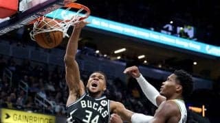 ヤニス・アデトクンボがNBA新記録…26試合連続で20得点以上、フィールドゴール成功率50%超え