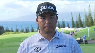 松山英樹「よくスコアを伸ばせた」　パッティング好調で8バーディ