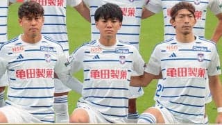 新潟、昨夏加入のDF橋本健人と契約更新「チームを勝利に導くために戦います」