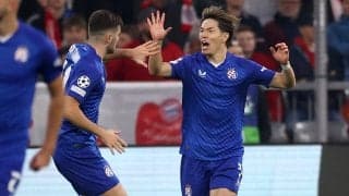 荻原拓也がレンタル中のディナモ・ザグレブから浦和復帰！　今季はバイエルン相手にCLデビュー戦ゴール