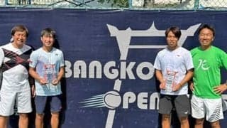  磯村志/野口莉央組 激闘制し初優勝 